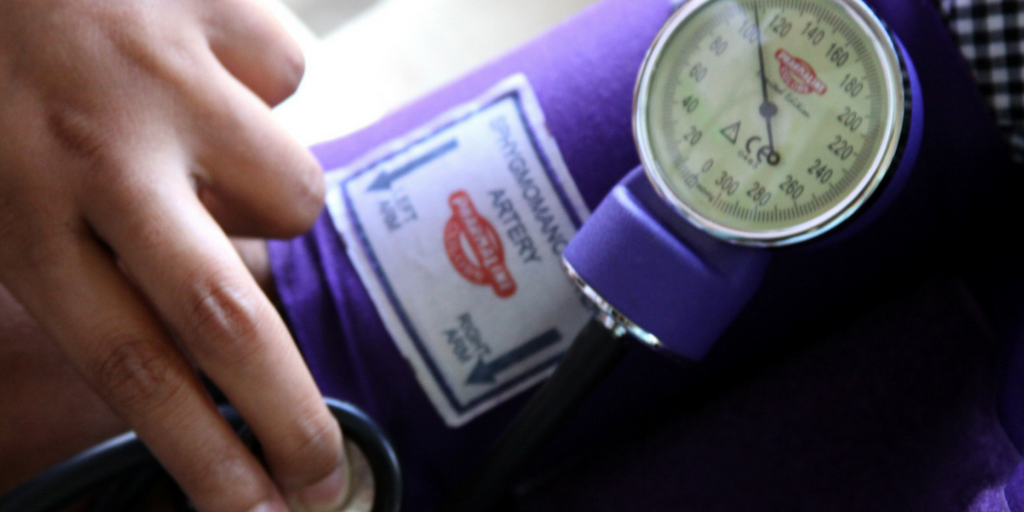 Blood pressure check