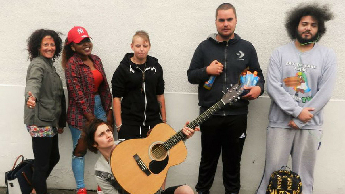 People from Recharge. A drug and alcohol recovery group.