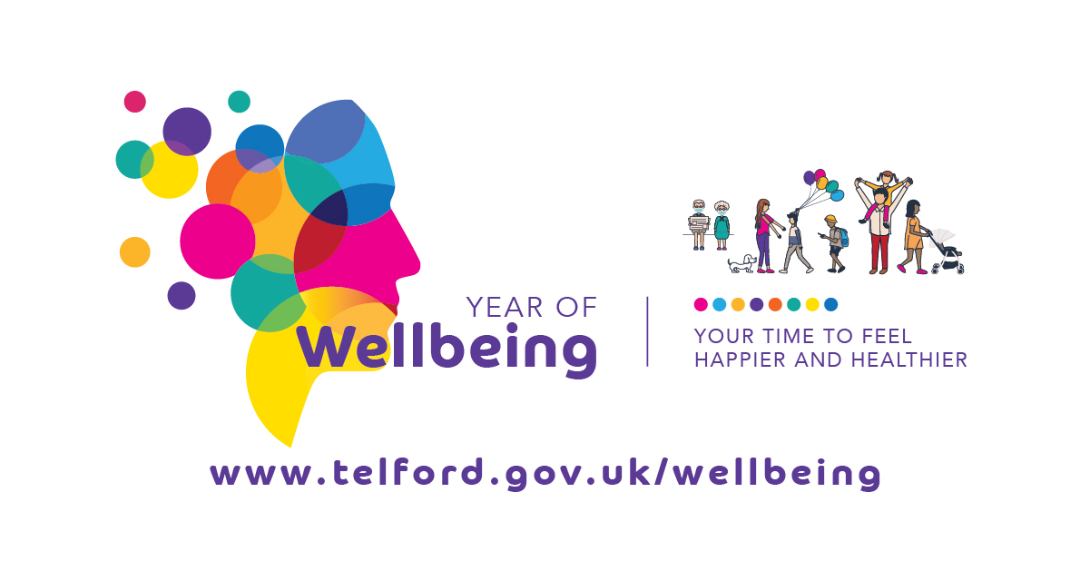 Join in Telford and Wrekin’s Year of Wellbeing