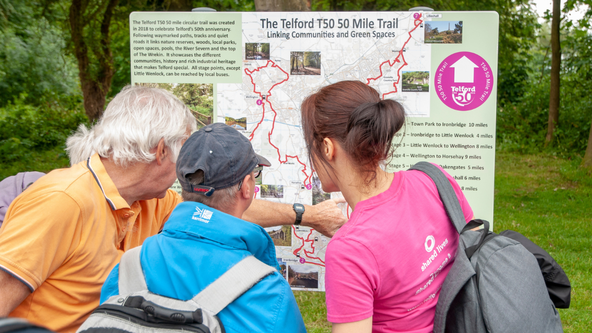 Telford’s Big Walk Week – an event that will boost how you feel