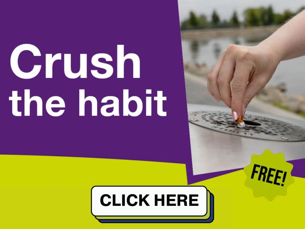 Click here to find out how Telford's Stop Smoking Service can help you